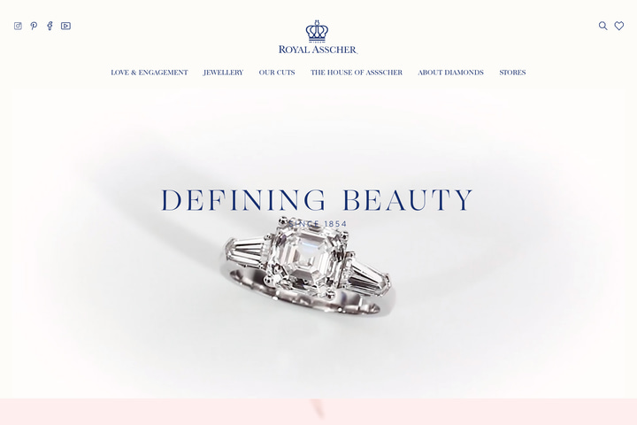 Royal Asscher website preview